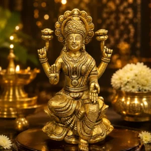 Shree Vaibhav Lakshmi Brass Murti