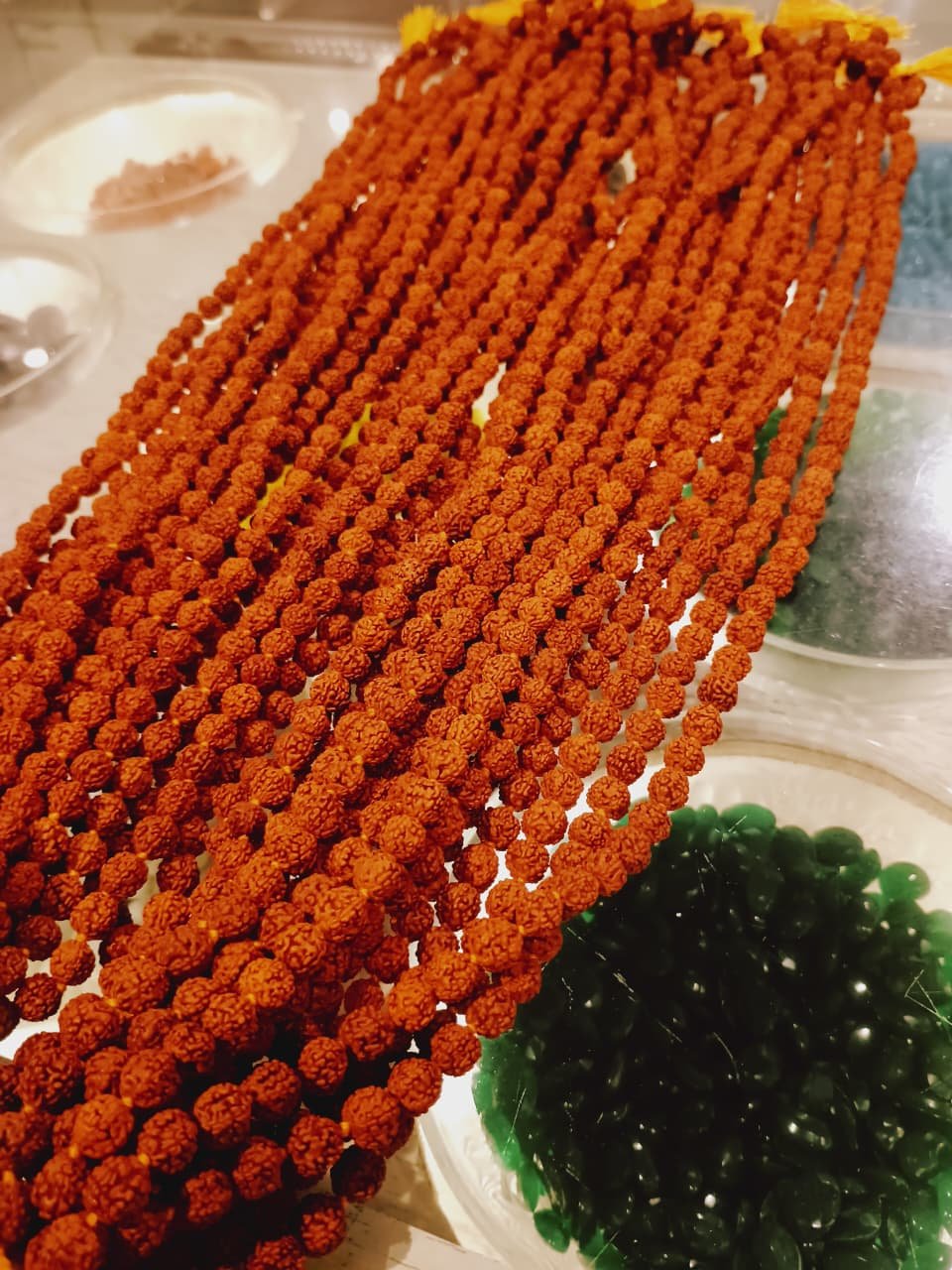 Natural Rudraksha Mala - Image 3