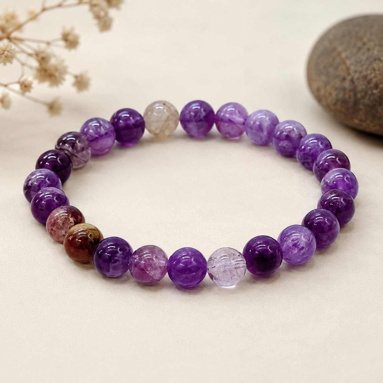 Amethyst bracelet