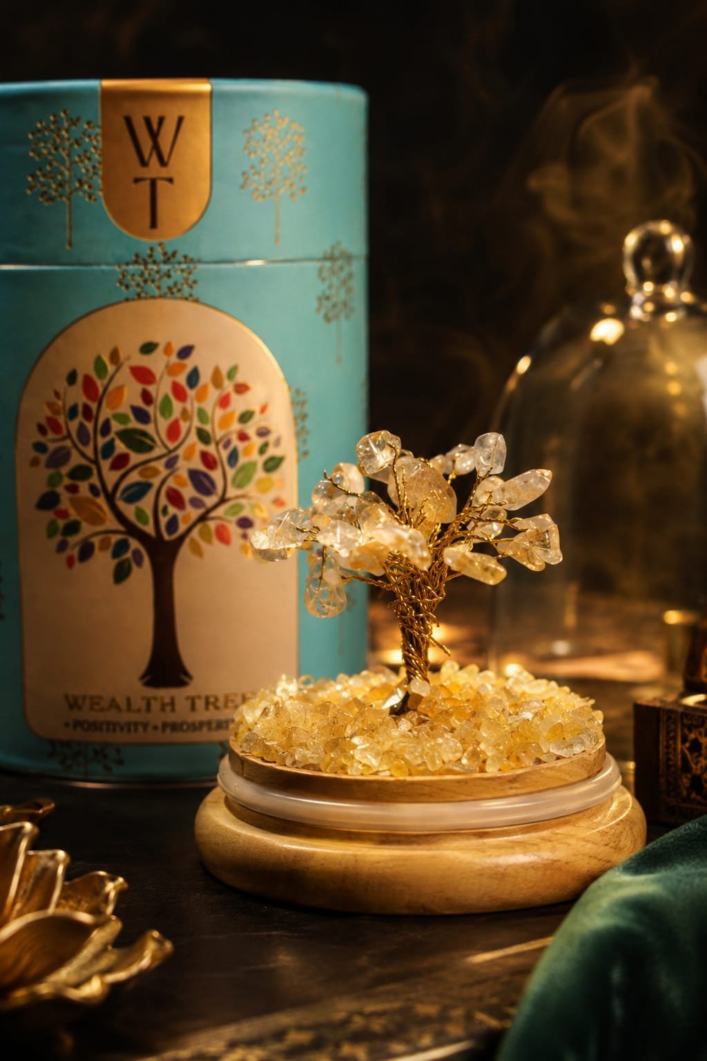 Citrine Crystal Tree